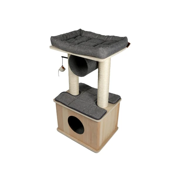 Ebi Kratzbaum Comfort Helsinki Aus Holz 4 Ebi Kratzbaum Comfort Helsinki Aus Holz – Bild 2