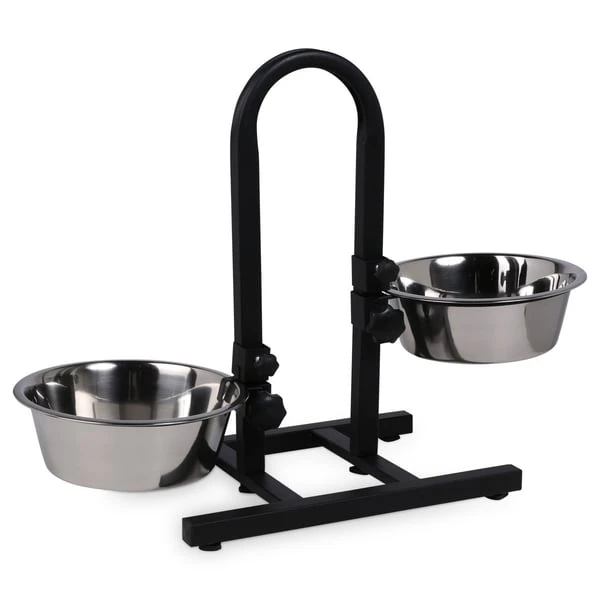 Kerbl Futterbar Inkl. Näpfe 2x2800ml Beidseitig Höhenverstellbar 3 Kerbl Futterbar Inkl. Näpfe 2x2800ml Beidseitig Höhenverstellbar