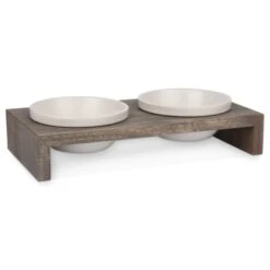 Replus Gohan Doppelnapf In Schiefer -Haustierprodukte 4019008402026 15980770074406