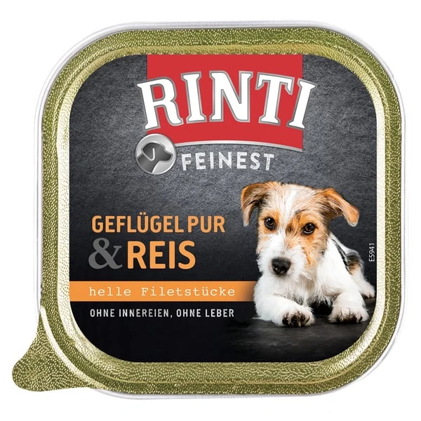 Rinti Feinest Geflügel Pur & Reis 3 Rinti Feinest Geflügel Pur & Reis