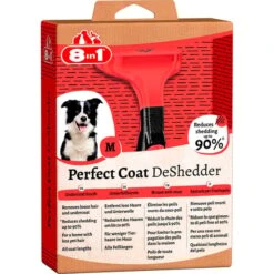 8in1 Unterfellbürste Perfect Coat DeShedder Hund M -Haustierprodukte 8in1 deshedder hund mittel 3