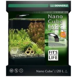 Dennerle NanoCube Basic Set -Haustierprodukte Dennerle NanoCube Basic Style LED M 20l 1605caf4ea5403