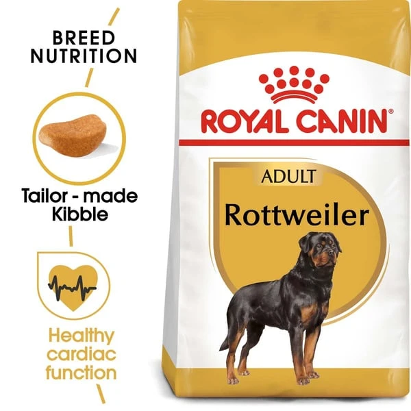 ROYAL CANIN Rottweiler Adult Hundefutter Trocken 3 ROYAL CANIN Rottweiler Adult Hundefutter Trocken
