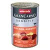 Animonda GranCarno Sensitiv Huhn Und Kartoffel 2 Animonda GranCarno Sensitiv Huhn Und Kartoffel -Haustierprodukte animonda grancarno adult sensitiv reines huhn kartoffeln 400g