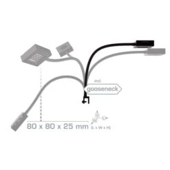 Aqua Medic Qube 40 15 Aqua Medic Qube 40 -Haustierprodukte aqua medic led spot qube 40 web 6