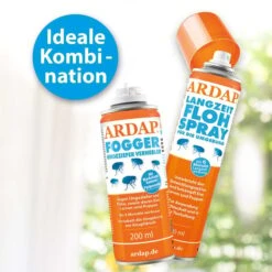 ARDAP Langzeit Ungezieferbekämpfungs-Set -Haustierprodukte ardap langzeit flohspray fur die umgebung 400ml 5O50B3RpZJEIPf