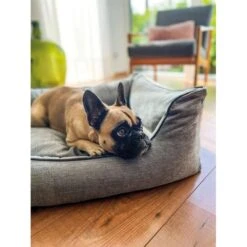 Aumüller Hundebett Sofa Ortho Line 100 Cm -Haustierprodukte aumueller hundebett bed sofa ortho line grau web 6