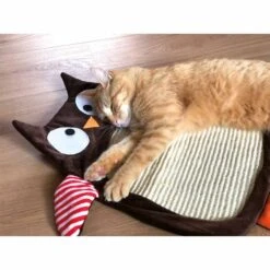 Aumüller Sisalkratzbrett Schmuse-Eule Mit Katzenminze -Haustierprodukte aumuller sisalkratzbrett schmuse eule mit katzenminze 3