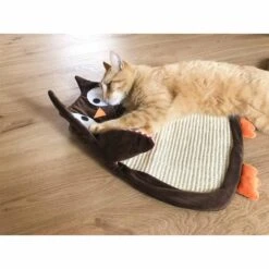 Aumüller Sisalkratzbrett Schmuse-Eule Mit Katzenminze -Haustierprodukte aumuller sisalkratzbrett schmuse eule mit katzenminze 4