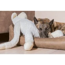 Beeztees XL Hundespielzeug Plüsch Schaf Jessy Weiß -Haustierprodukte beeztees xl hundespielzeug plusch schaf jessy weiss 4