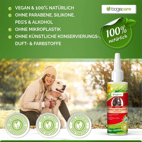 Bogacare Perfect Ohr- Reiniger Hund 125 Ml 5 Bogacare Perfect Ohr- Reiniger Hund 125 Ml – Bild 3
