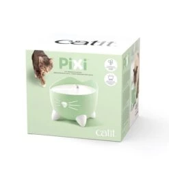 Catit Pixi Trinkbrunnen Mintgrün 11 Catit Pixi Trinkbrunnen Mintgrün -Haustierprodukte catit pixi trinkbrunnen gruen 2