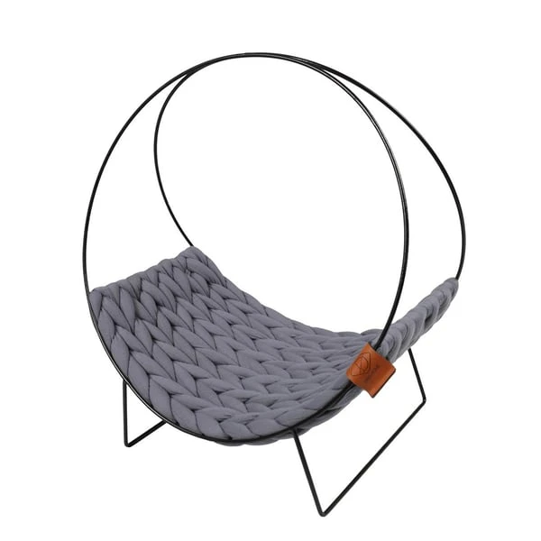 D&D Home Design Kuschelbett Quincy Grau 46x34x51cm 4 D&D Home Design Kuschelbett Quincy Grau 46x34x51cm – Bild 2