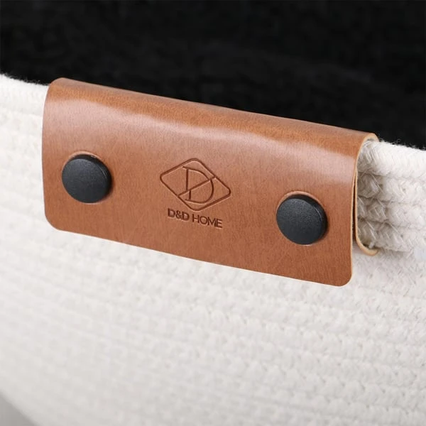 D&D HOME Korb TRES Off-white 4 D&D HOME Korb TRES Off-white – Bild 2