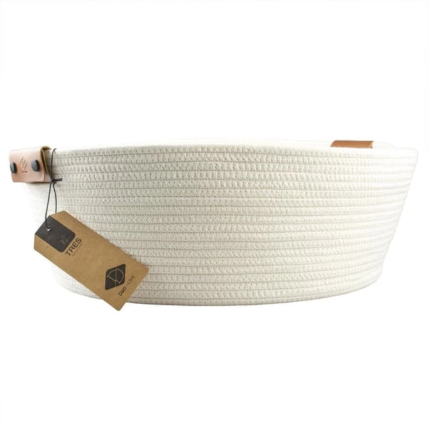 D&D HOME Korb TRES Off-white 5 D&D HOME Korb TRES Off-white – Bild 3