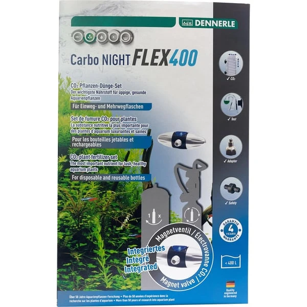 Dennerle CO2 Set CarboNIGHT Flex400 3 Dennerle CO2 Set CarboNIGHT Flex400