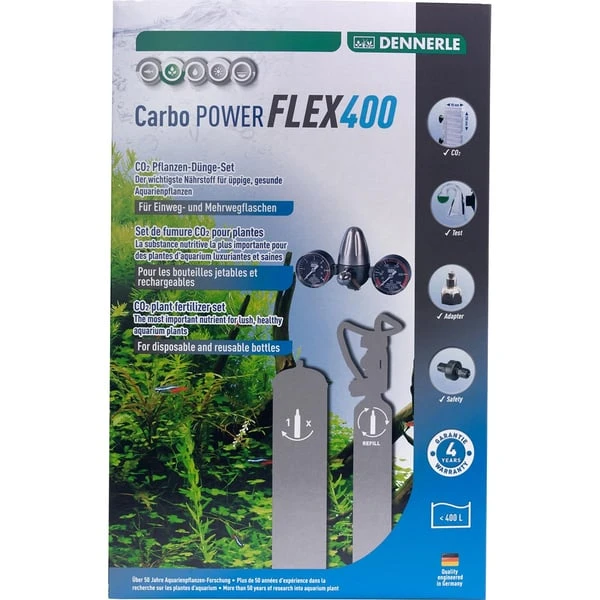 Dennerle CO2 Set CarboPOWER Flex400 3 Dennerle CO2 Set CarboPOWER Flex400