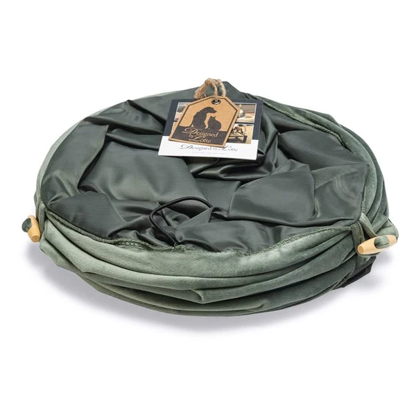 Designed By Lotte Katzentunnel Cylla Grün 65x25cm 8 Designed By Lotte Katzentunnel Cylla Grün 65x25cm – Bild 6