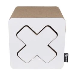 District 70 Kratzpappe Treasure Weiß