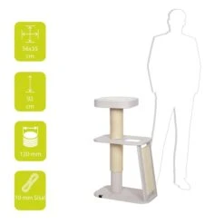 Ebi Kratzbaum Miyato Weiß 7 Ebi Kratzbaum Miyato Weiß -Haustierprodukte ebi kratzbaum miyato weiss 3