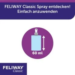 Feliway Classic Spray 60ml -Haustierprodukte feliway classic spray 60ml 3ZYLSD1aF4CdFI