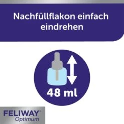 Feliway® Optimum 30-Tage Nachfüllflakon 48 Ml 12 Feliway® Optimum 30-Tage Nachfüllflakon 48 Ml -Haustierprodukte feliway optimum 30 tage nachfullflakon 48 ml 3