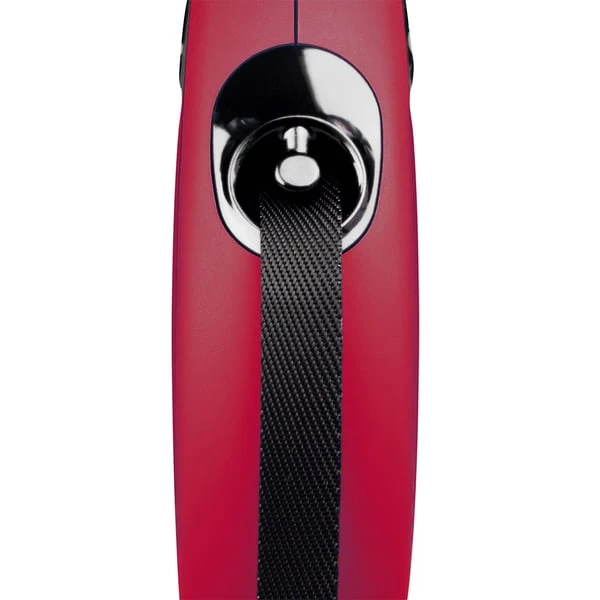 Flexi New Classic Gurtleine Rot 5 Flexi New Classic Gurtleine Rot – Bild 3