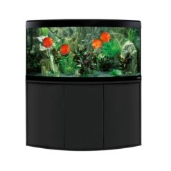 Fluval Komplettaquarium Mit Unterschrank Vicenza 260 -Haustierprodukte fluval vicenza260led schwarz 2