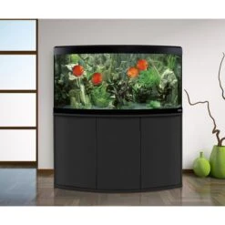 Fluval Komplettaquarium Mit Unterschrank Vicenza 260 -Haustierprodukte fluval vicenza260led schwarz 4