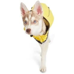 GF Pet Elastofit Regenmantel Gelb -Haustierprodukte gfpet regenmantel gelb 5