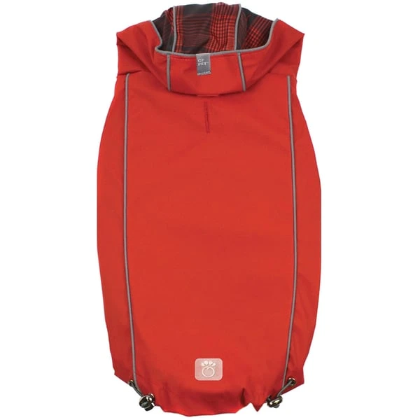 GF Pet Elastofit Regenmantel Rot 5 GF Pet Elastofit Regenmantel Rot – Bild 3