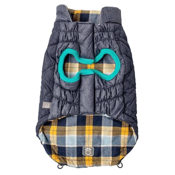 GF Pet Reversible Trail Jacke Blau 6 GF Pet Reversible Trail Jacke Blau – Bild 4