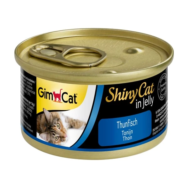 GimCat Katzenfutter ShinyCat Thunfisch In Jelly 3 GimCat Katzenfutter ShinyCat Thunfisch In Jelly