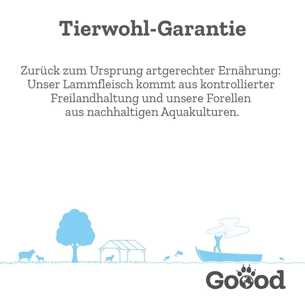 Goood Mini Junior Freilandlamm & Nachhaltige Forelle 4 Goood Mini Junior Freilandlamm & Nachhaltige Forelle – Bild 2