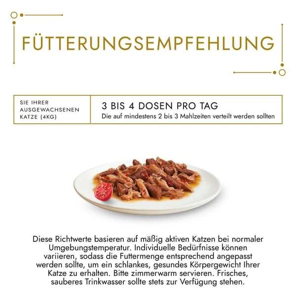 GOURMET Gold Délicatesse En Sauce Mit Rind Und Huhn 6 GOURMET Gold Délicatesse En Sauce Mit Rind Und Huhn – Bild 4