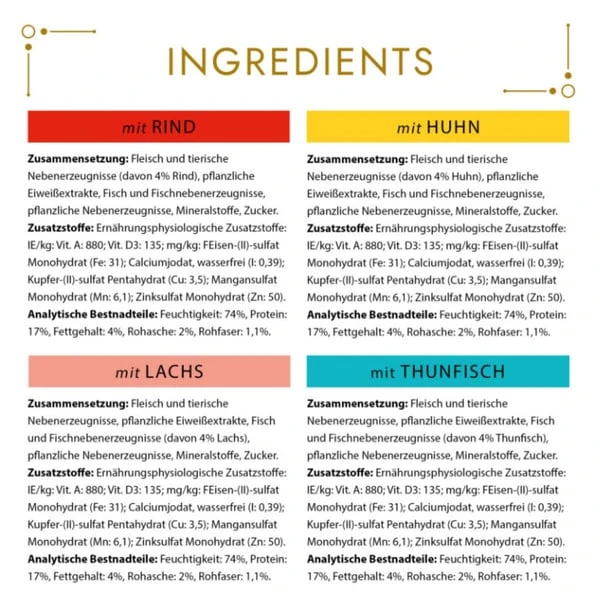 GOURMET Gold Raffiniertes Ragout Mixpaket 96x85g 6 GOURMET Gold Raffiniertes Ragout Mixpaket 96x85g – Bild 4