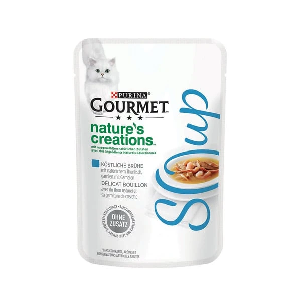 GOURMET Crystal Soup Thunfisch Und Garnelen 3 GOURMET Crystal Soup Thunfisch Und Garnelen