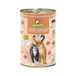 GranataPet Katze - Delicatessen Dose Kalb & Kaninchen