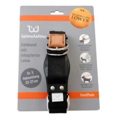 WowWow Professional Halsband Schwarz 16 WowWow Professional Halsband Schwarz -Haustierprodukte halsband schwarz verpackung