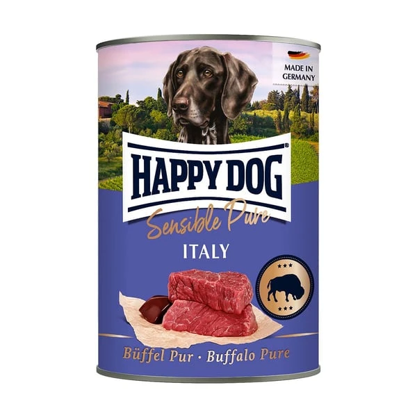 Happy Dog Sensible Pure Italy (Büffel) 24x400g 3 Happy Dog Sensible Pure Italy (Büffel) 24x400g