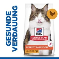 Hill's Science Plan Perfect Digestion Huhn 9 Hill's Science Plan Perfect Digestion Huhn -Haustierprodukte hills sience plan katze perfect digestion huhn web 2