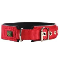 Hunter Neopren Reflect Halsband Rot/schwarz