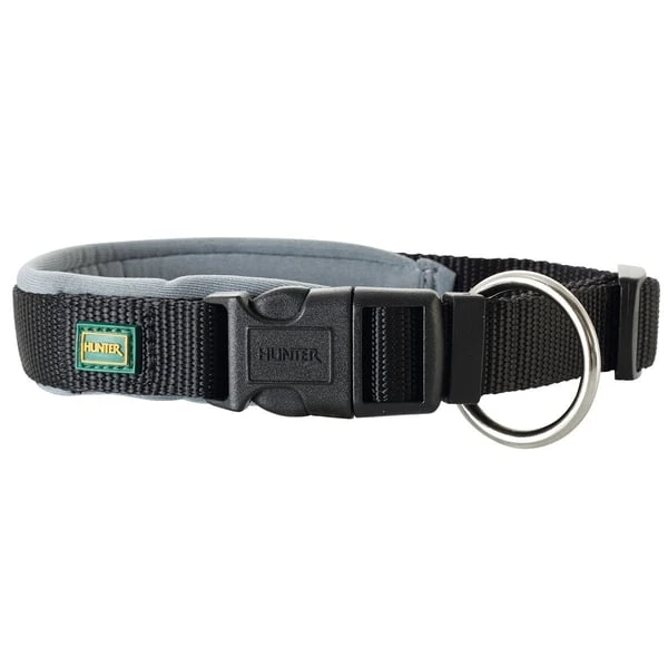Hunter Neopren Vario Plus Halsung Schwarz/grau 3 Hunter Neopren Vario Plus Halsung Schwarz/grau