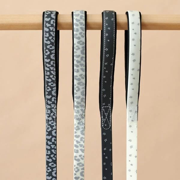 Hunter Verstellbare Führleine Convenience Reflect Grau Leopard 6 Hunter Verstellbare Führleine Convenience Reflect Grau Leopard – Bild 4