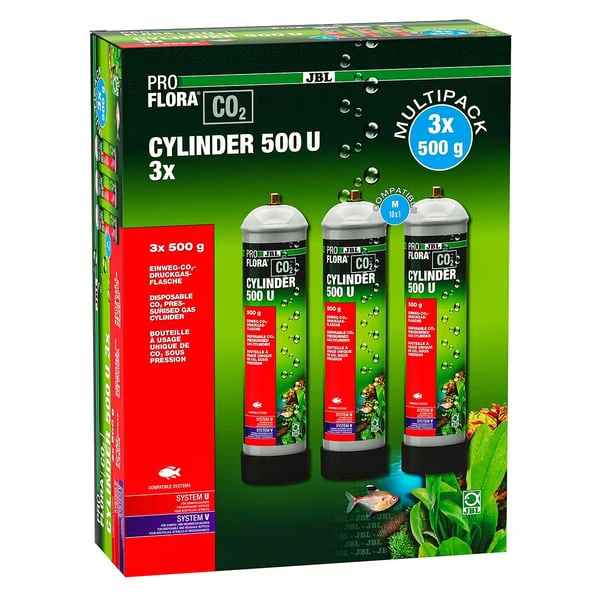 JBL PROFLORA CO2 CYLINDER 500 U (3er Vorteils-Pack) 3 JBL PROFLORA CO2 CYLINDER 500 U (3er Vorteils-Pack)
