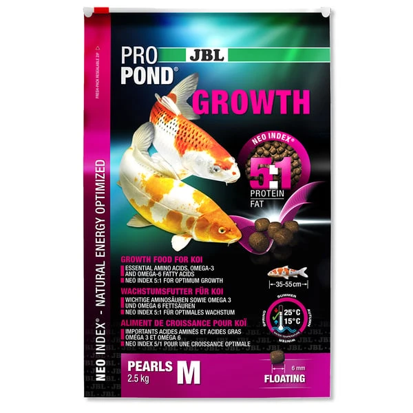JBL ProPond Growth Wachstumsfutter Für Koi 3 JBL ProPond Growth Wachstumsfutter Für Koi