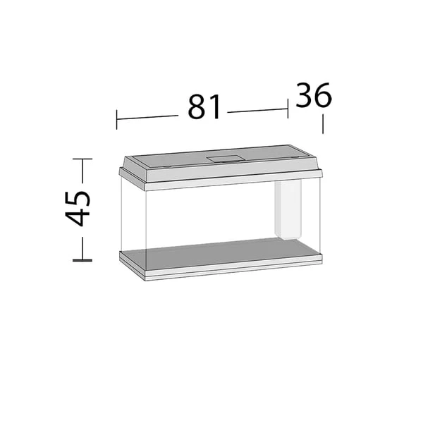 Juwel Aquarium Primo 110 Schwarz 4 Juwel Aquarium Primo 110 Schwarz – Bild 2