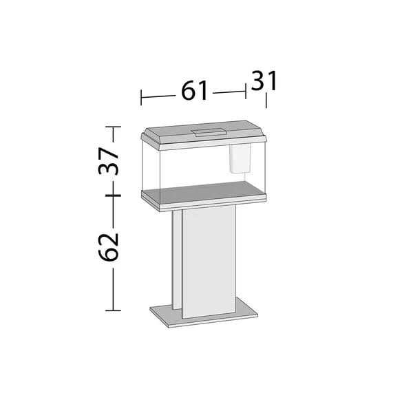 Juwel Aquarium Primo 60 Schwarz 6 Juwel Aquarium Primo 60 Schwarz – Bild 4