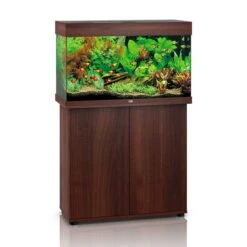 Juwel Rio 125 LED Komplett Aquarium Mit Unterschrank SBX -Haustierprodukte juwel rio 125 led sbx kombination dunkelbraun