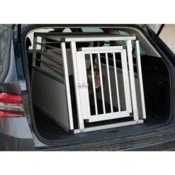 Kerbl Alu-Transportbox Eintürig -Haustierprodukte kerbl alu transportbox einturig 6